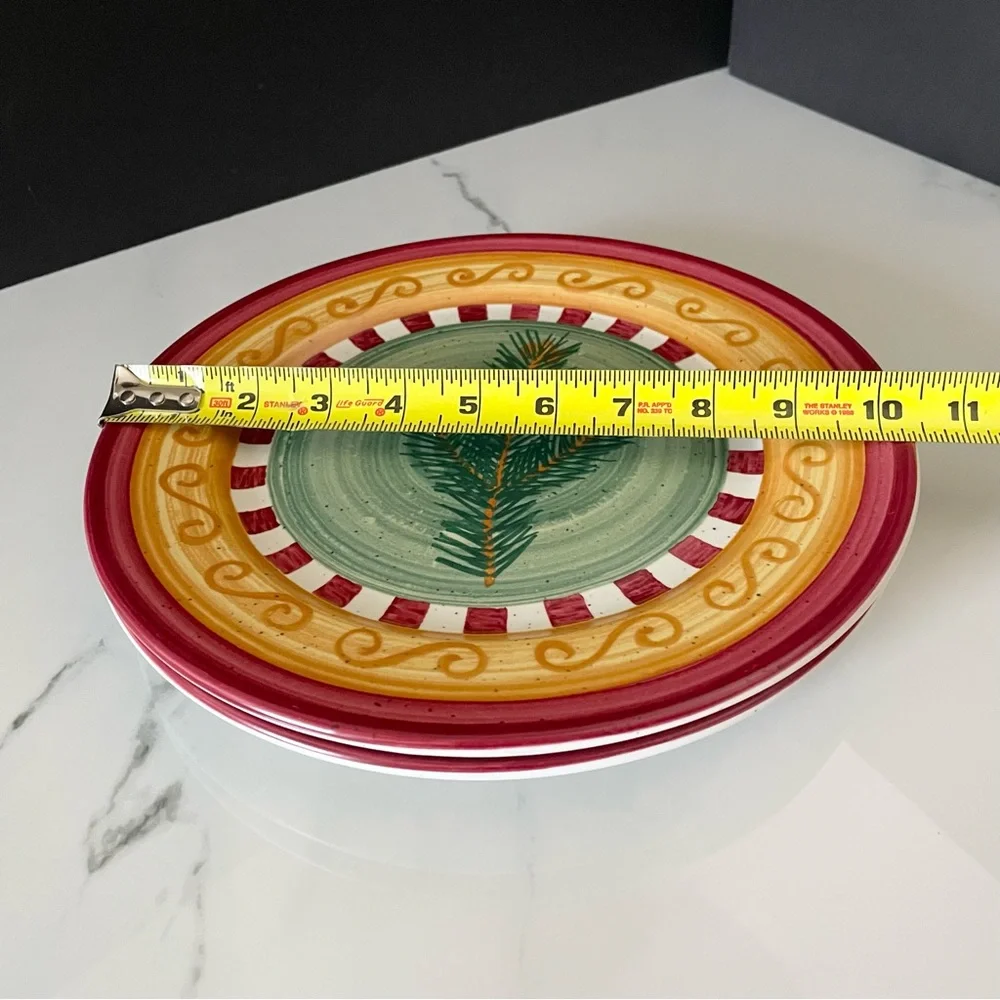 SET of 2 Winterfest Dinner Plates by Villeroy & Boch